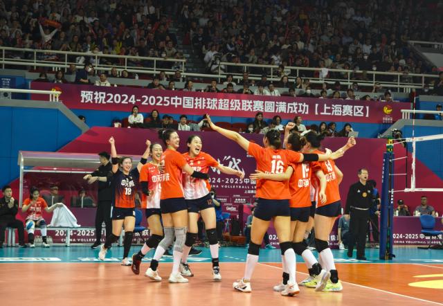 网页版入口-江苏女排3比0上海女排 女排联赛冠军之争占得先机