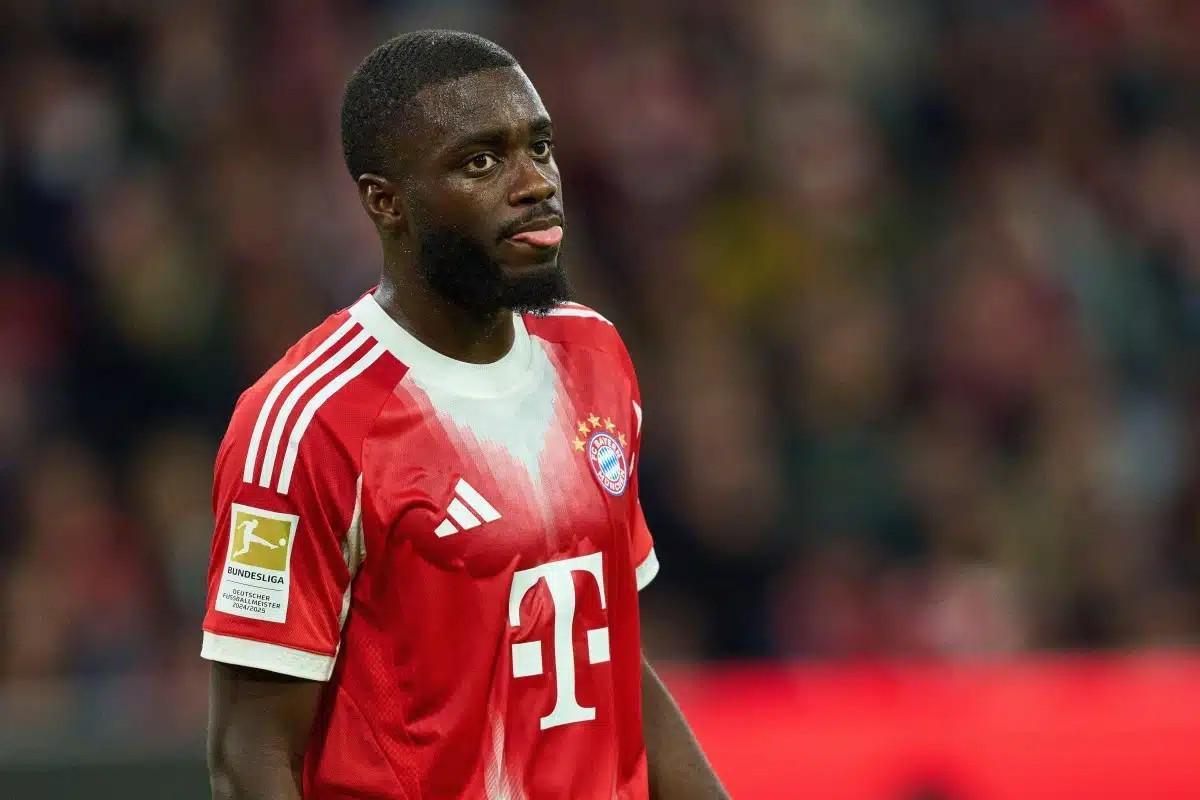 拜仁官方：于帕因病缺席与圣吉罗斯联合的欧冠比赛